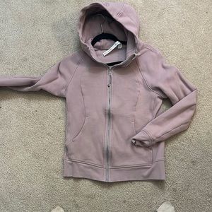 Purple lulu scuba hoodie